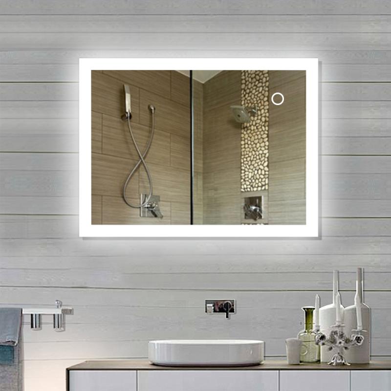 Smart Mirror LED Badezimmerspiegel Bathroom Smart Rectangular High Quality Refection LED Vanity Mirror Anti-Fog