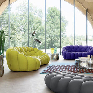 Sofa Living Room Home Stay Loafer Leisure Single Sofa Ergonomic Soft Bag Modern Sofa