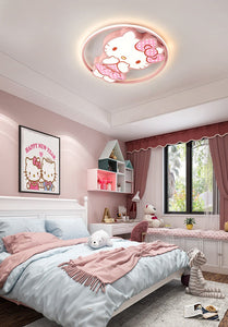 Children's Room Lighting Kawaii Room Decor Led  Pink Cartoon Kids Lights