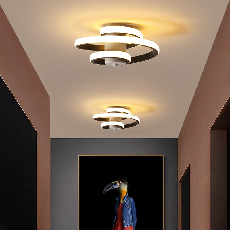 Ceiling Light Led Nordic Lighting Fixture AC90-260V Corridor Aisle Ceiling Lights