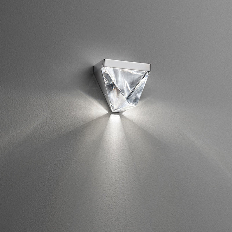 Wall Lamps Italian Minimalist Nordic Crystal Bedside Wall Lights