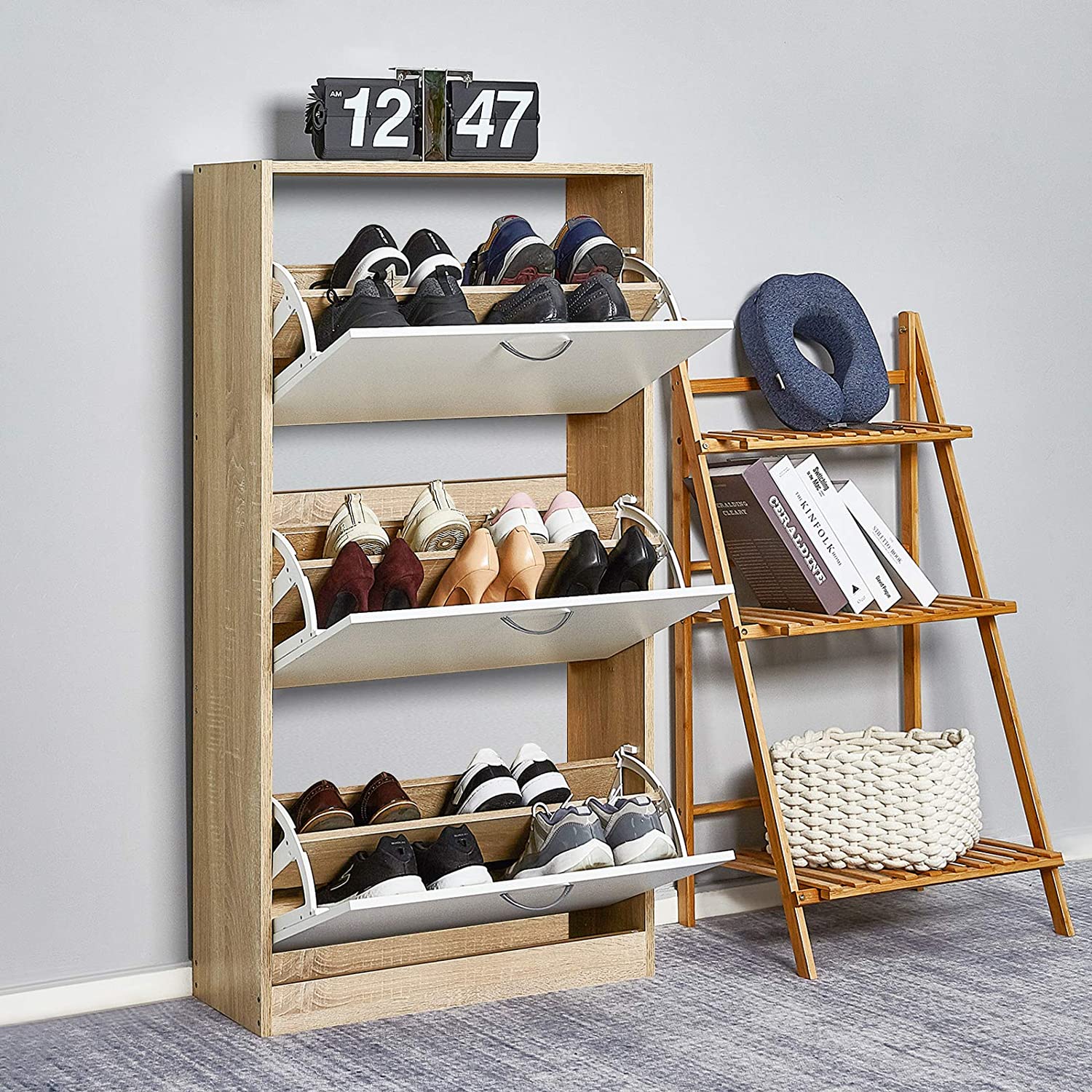 Shoe Cabinets Porch Large Capacity Shoe Storage Door Shoe Rack Schuhsc –  TheTrendWillOut