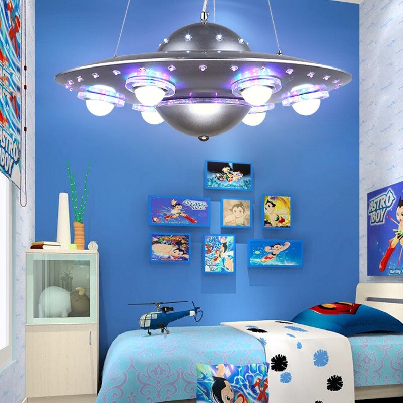 Children's Room Lighting UFO Chandelier Kids Room Lights