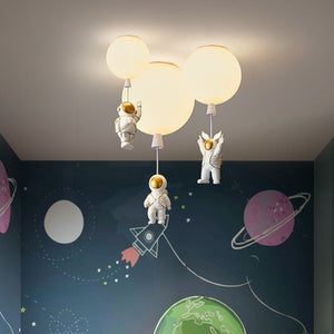 Children's Room Lighting Kids Room Ceiling Lamp Cartoon Space Lights