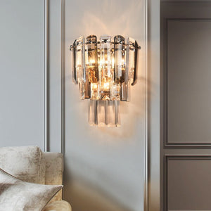 Wall Lamps Modern Minimalist Style Crystal Bedside Corridor Wall Lights