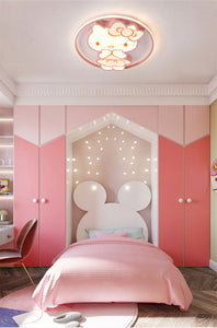Children's Room Lighting Kawaii Room Decor Led  Pink Cartoon Kids Lights