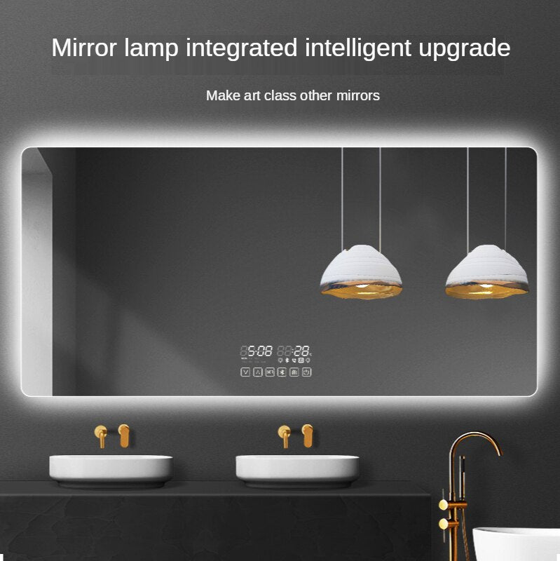 Smart Mirror LED Badezimmerspiegel Frameless Bathroom Backlight Wall Mounted LED Smart Anti-fog Mirror