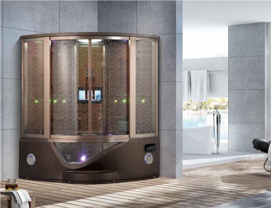 Bathroom Shower Cabin Double Person Sauna Duschkabinen Steam Shower Control Wet Room
