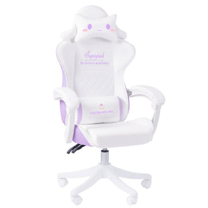 Gaming Chair Pink Liftable Swivel Computer Gaming Chairs