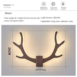 Wall Lamps Modern Nordic Indoor Led Antler Sconce Wall Lights