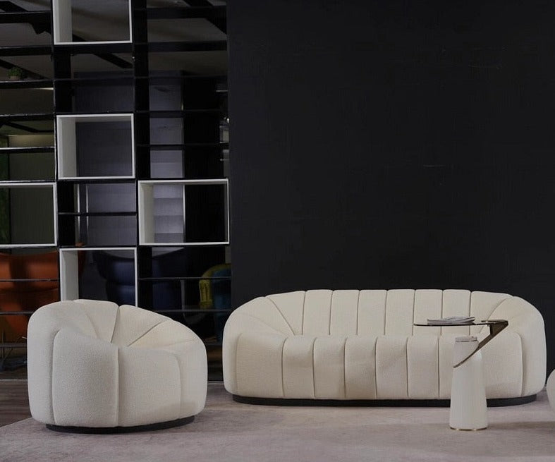 Sofa Nordic Luxury Cashmere Pumpkin Leisure Sofas Chair Italian Designer Creative 2-3 Sitzer Sofas ,