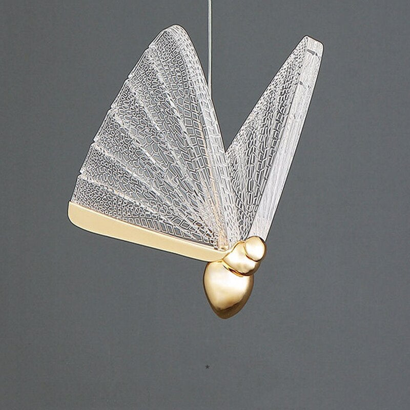 Pendant Light Modern Butterfly Shape Chandelier Lighting Rotating Pendant Lights