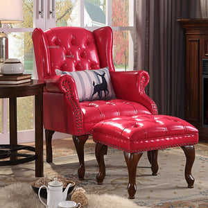 Chesterfield Chair Leather Home Furniture Tiger Chair Living Room High Back Armchair Chesterfield Chairs