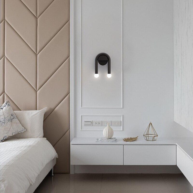 Wall Lamps Modern Led Nordic Lighting Fixture Minimalist Creative Bedside Wall Lights