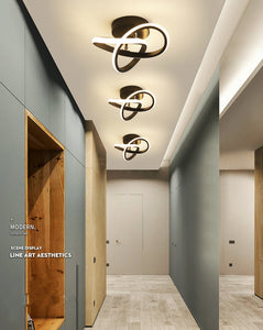 Ceiling Light Nordic Fixture Minimalist Modern Led Ring Indoor Ceiling Lights