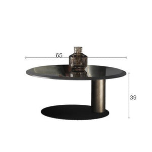 Table Modern Metal Coffee Tisch Living Room Design Round Tables Sets