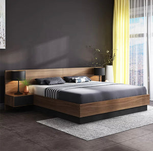 Double Bed Set Modern Simple Tatami Bed With Storage Schlafzimmer Bett Set