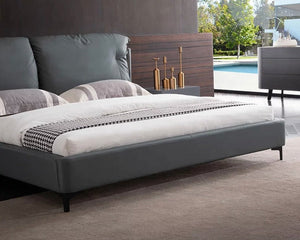 Double Bed Light Luxury Italian Style Bedroom Bed Comfortable Bedrooms Betten