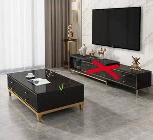 TV Stand Sets Modern Sectional TV Lowboards And Gloss Coffee Table Set Living Room Fernsehtisch Set