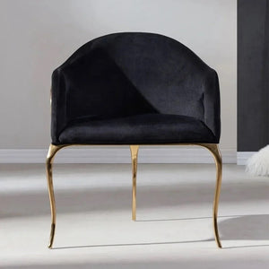 Dining Room Chairs Design Leather Velvet Gold Metal Luxury Dining Chairs