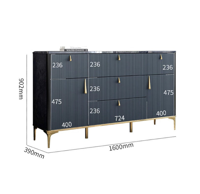 Luxury Buffets & Sideboards Modern Style Wood Frame Storage Cabinet Anrichten
