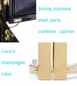 Luxury Cabinets Italian Style Kabinett Colorful Luxury Stainless Steel Living Room Cabinets