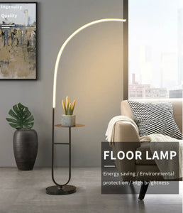 Floor Lamps Nordic Modern Standing Gold Arc Corner Led Floor Lamp