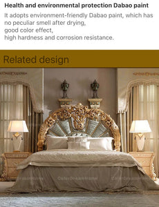 Baroque Italian Bedroom Furniture Sets Princess Style Dresser Set
