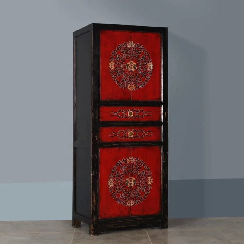Vintage Cabinets Reproduction Hand Painted Wood Vintage Schränke