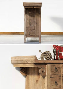 Vintage Cabinets Recycled Wooden Work Kabinett Home Furniture Rustic Vintage Cabinet