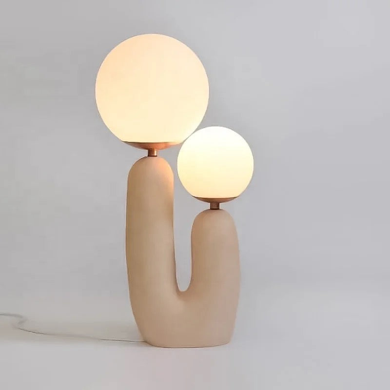 Table Lamps Pink Modern Cactus Shape Design Lighting Table Light