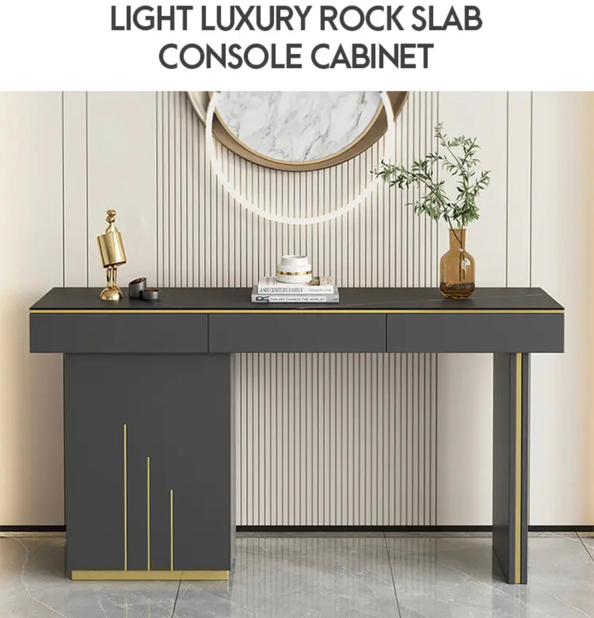 Consoles Wall Table Living Room Furniture Simple Modern Nordic Design Black Gold Porch 