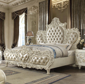 Luxury Bedroom Furniture Set American Baroque Design Carving Wooden Style Home Furniture