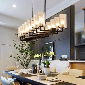Pendant Light New Design Indoor Iron Glass Lighting Dinning Living Room Pendant Lights