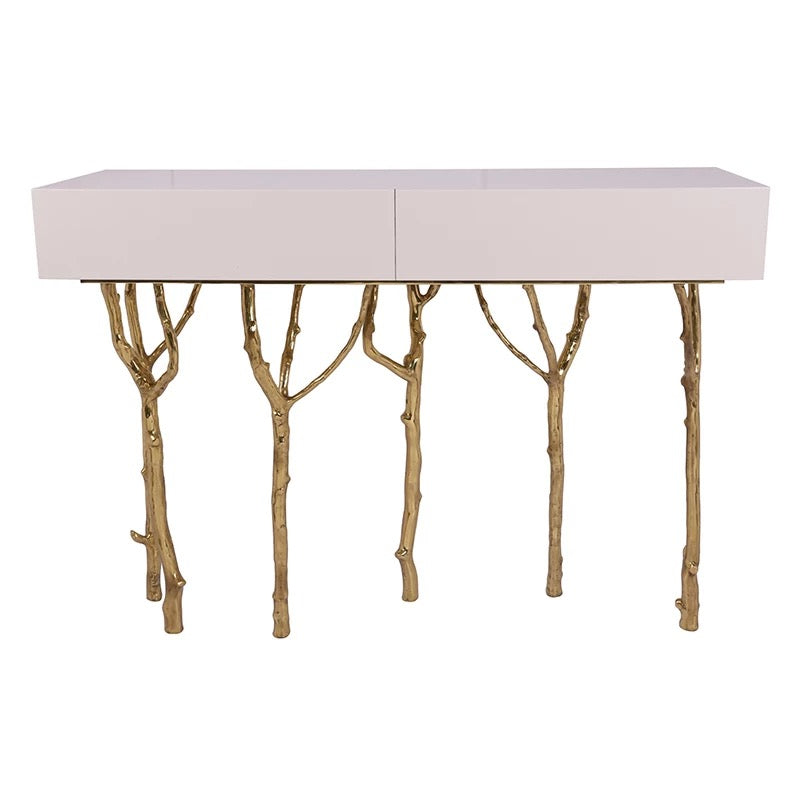 Console Modern Living Room Hallway Rectangle Wall Table 