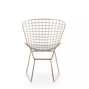 Dining Room Chair High Quality Gold Stainless Steel PU Leather Luxury Modern Esszimmerstuhl