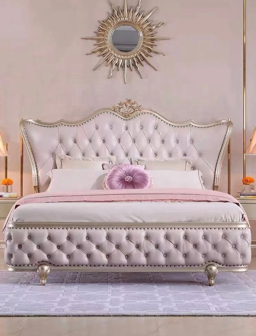 King Size Beds Furniture Bedroom Antique Style Betten Bedroom Furniture White Bed