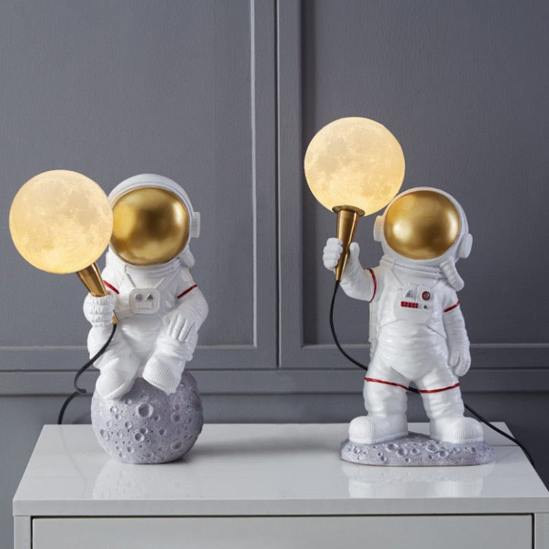 Table Lamp Astronaut Wall Light Sconce Moon Spaceman Table Lamps