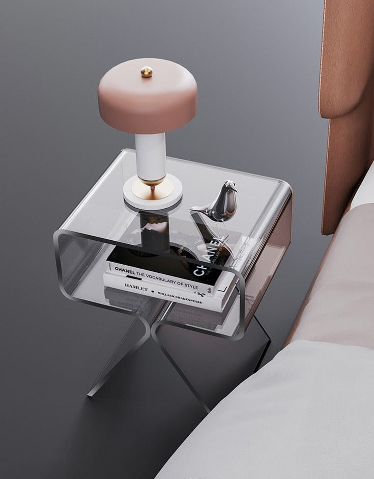 Bedside Cabinet Bedroom Bedside Nachttisch Acrylic Light Luxury Modern Nightstands
