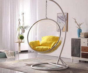 Ghost Chairs Bubble Transparent Glider Cradle Stühle Hanging Basket Swing Rocking Hängesessel Chair