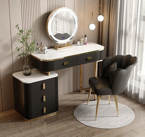 Bedroom Vanities Light Luxury Solid Wood Schminktisch Set Dressing Table Sets