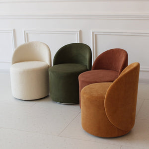 Stools Chairs Backrest Stuhl Stool Vanity Accent Round Chairs 360 ° Rotating Hocker Dressing Chair