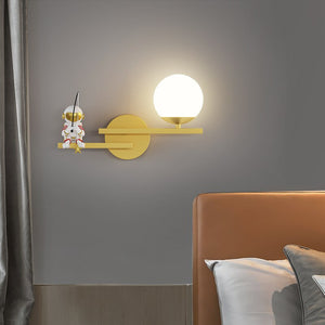 Wall Lamps Modern LED Sconce Simple Nordic Astronaut Kids Wall Lights
