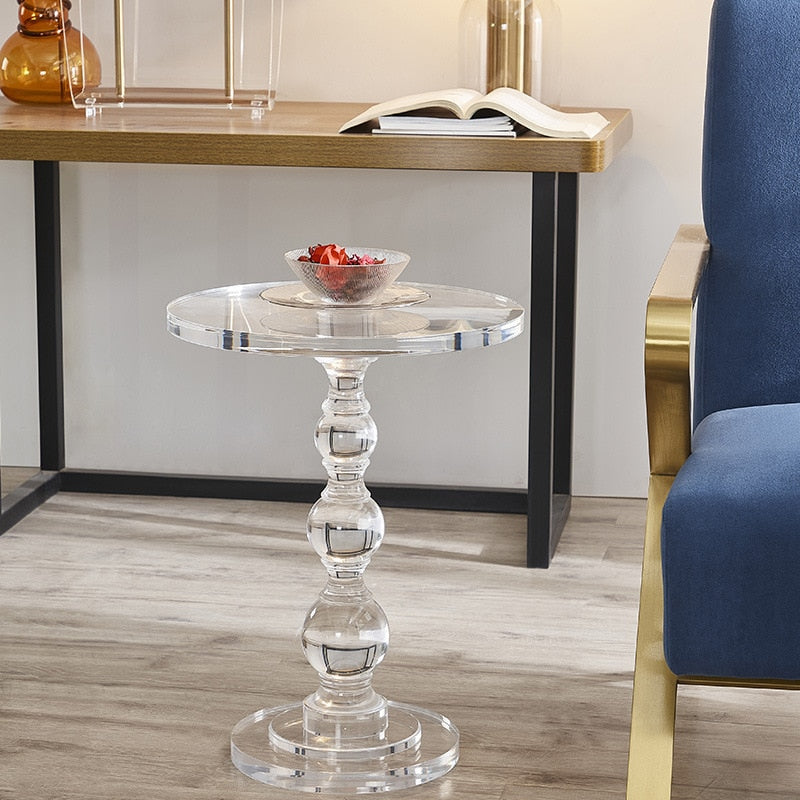 Ghost Table New Acrylic Roman Column Couchtisch Transparent Side Tables