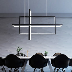 Pendant Light Rectangular Geometric Modern Interior Nordic Led Pendant Lights