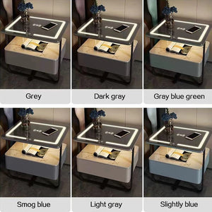 Bedside Cabinet Bedroom Bedside Nachttisch Luxury Smart Nightstands
