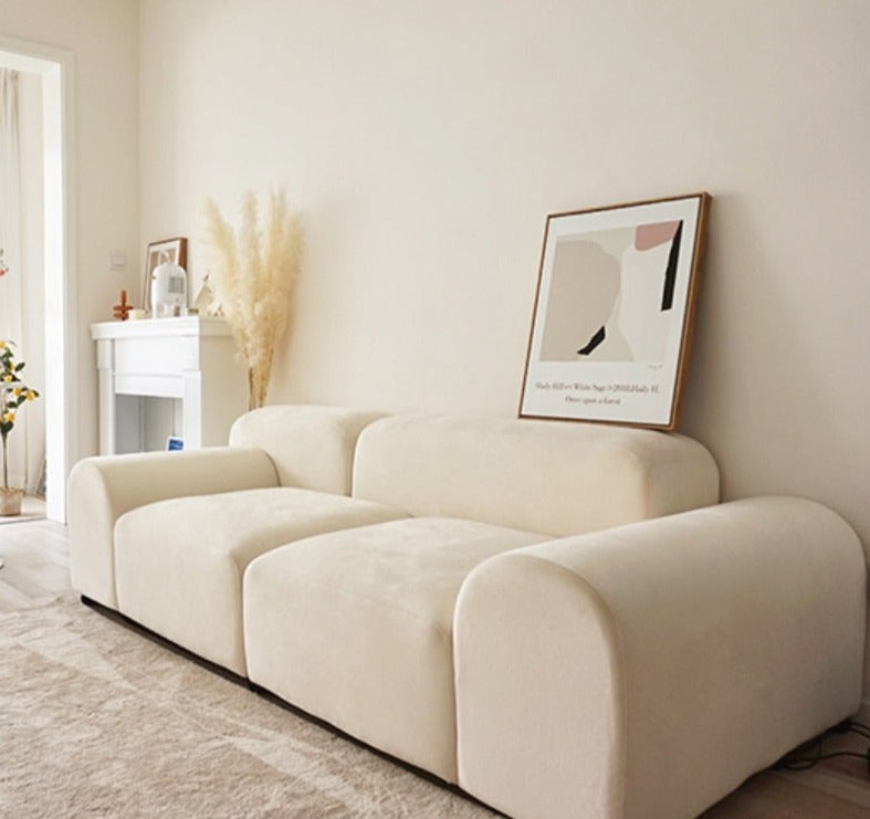Sofa Nordic Cloth Art Japanese Modular Modern Simple Sofas