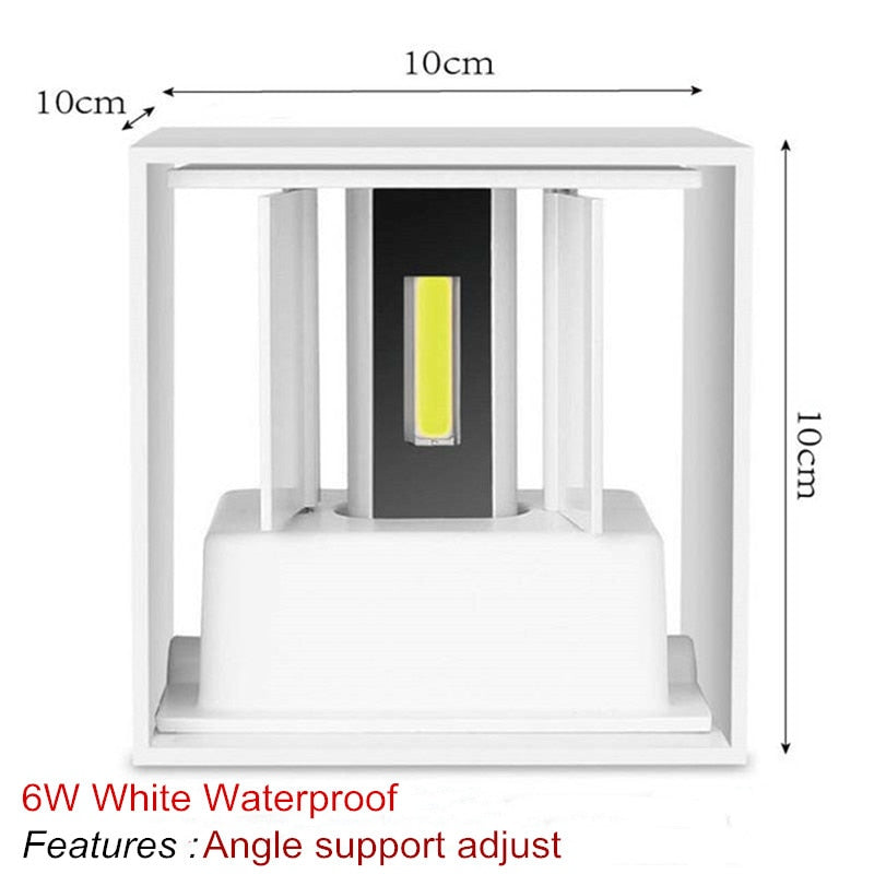 Wall Lamps Waterproof Surface Mounted LED Indoor Outdoor Wall Lights