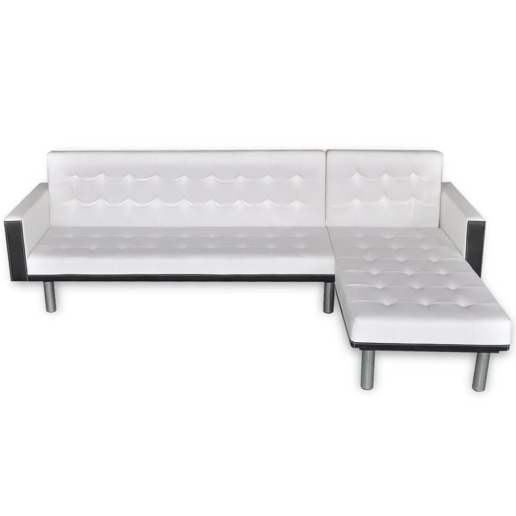 Sofa Bed Synthetic Leather Modern Nordic Minimalist Retro Living Room Furniture