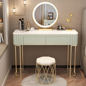 Bedroom Vanities Nordic Small Schminktisch Set Solid Wood Dressing Table Set